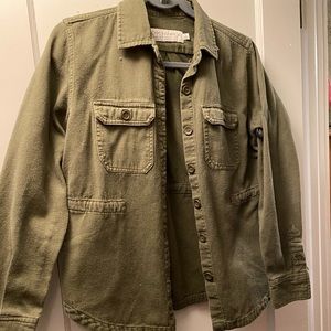 Canvas like light jacket